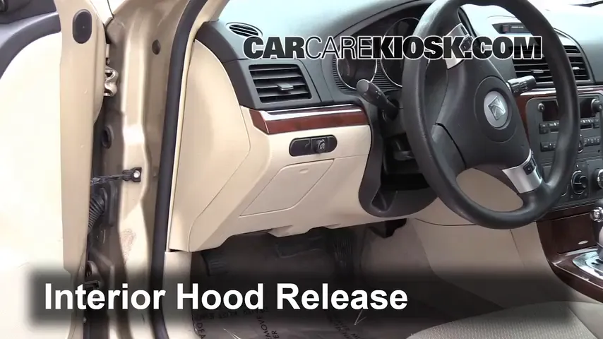2008 Saturn Aura XE 3.5L V6 Hood